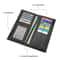 Slim Bifold Mens Long Wallet RFID Blocking PU Leather Purse Credit Card Holder Durable Design 3