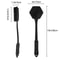 DoubleSided Silicone Bath Brush For Body Long Handle Back Scrubber For Shower Exfoliating Massage