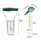 Garden Manual Planter Tool Bulb Planter Mini With Seed Sower Dispenser Efficient Spreader For Tulip 4