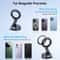 Strong Magnetic Phone Holder Vacuum Suction Cup Foldable Car Mount Compatible With IPhone 1