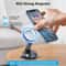 Strong Magnetic Phone Holder Vacuum Suction Cup Foldable Car Mount Compatible With IPhone 2