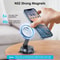 Strong Magnetic Phone Holder Vacuum Suction Cup Foldable Car Mount Compatible With IPhone 2
