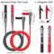 Multimeter Test Lead Kit Alligator Clip Probe Wire Tool For Automotive And Industrial Use 2