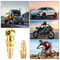 Tire Inflator Nozzle Closed Flow Ball Air Chuck NPT Quick Connect For LeakFree Inflation 3