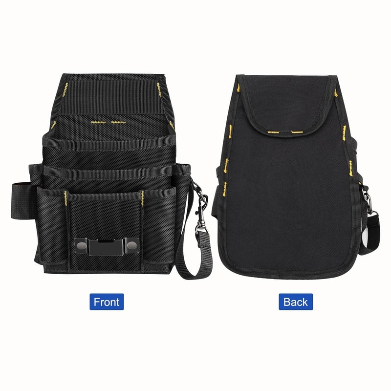 Waterproof HeavyDuty Tool Waist Bag Adjustable Belt Pouch Tool Organizer For Home Repair DIY And Co 6