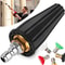 Turbo Nozzle For High Pressure Washer Quick Spray Tip Rotating PSI Power Washer Nozzle 0