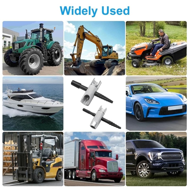 Grease Zerk Tool Dual Head Removal Rethread Installation Tool 4