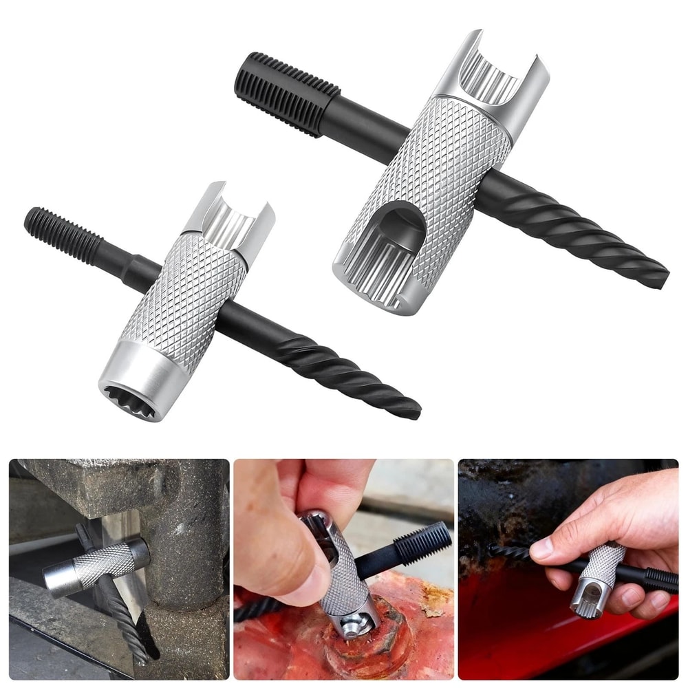 Grease Zerk Tool Dual Head Removal Rethread Installation Tool 1