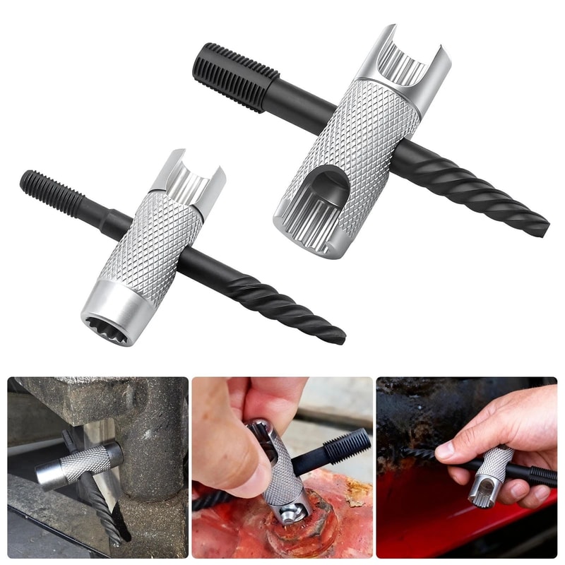 Grease Zerk Tool Dual Head Removal Rethread Installation Tool 1