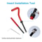 Thread Repair Kit Stainless Steel Inserts HSS Tap Drill Bit Set For Metal Repair 1