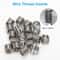 Thread Repair Kit Stainless Steel Inserts HSS Tap Drill Bit Set For Metal Repair 4