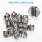 Thread Repair Kit Stainless Steel Inserts HSS Tap Drill Bit Set For Metal Repair 4