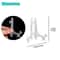 Transparent Easel Display Stand Foldable Photo Frame Bracket Picture Card Holder For Collectibles 2