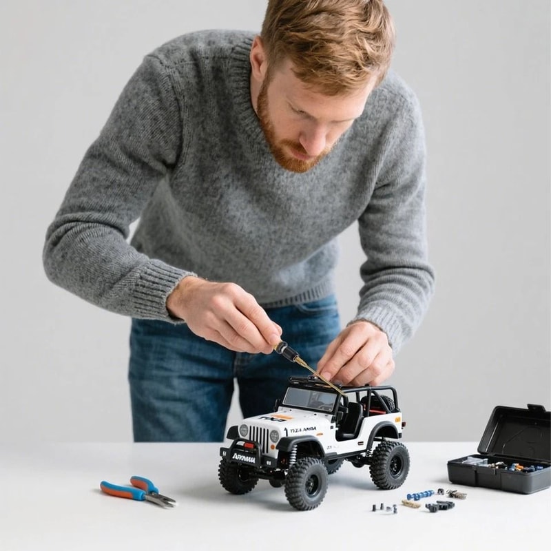 RC Car Tool Kit With Hex Nut Driver Screwdriver Wrench Bit Set For RC Truck Traxxas Axial And HSP C 7