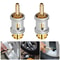 Quick Connect PushOn Aluminum Tire Air Chuck Clip Hose Barb Perfect For Schrader Valve Tires Reusab 0