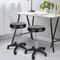 Adjustable Round Rolling Stool Salon Swivel PU Leather Stool Height Adjustable With Wheels Smooth C 1