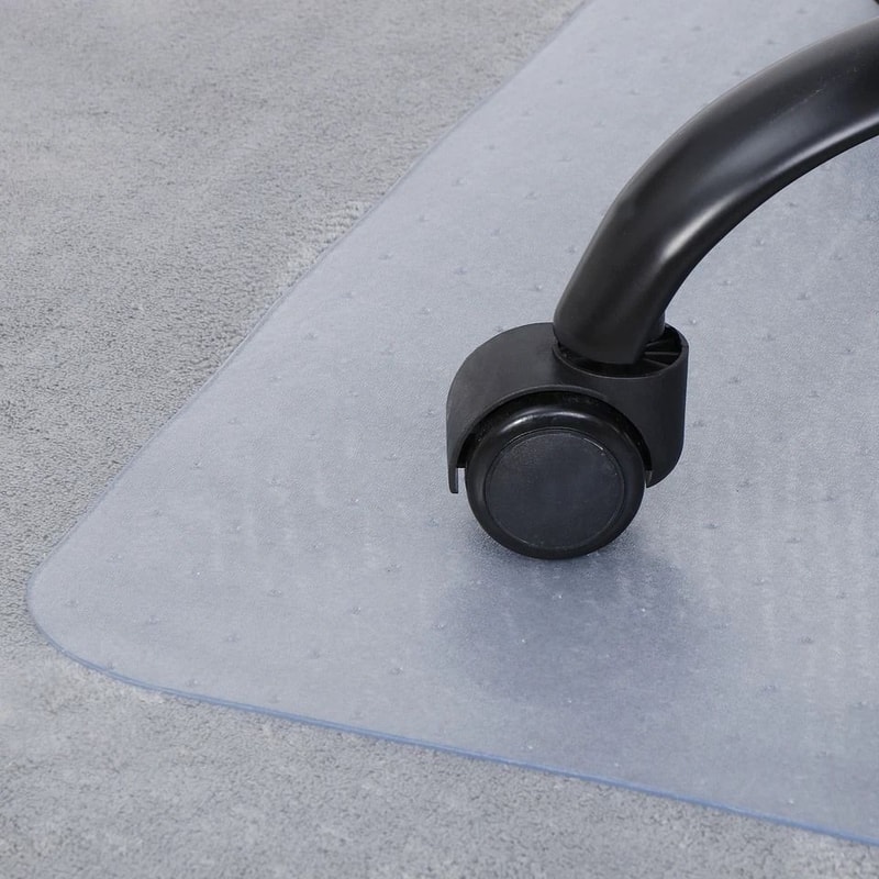 Chair Mat For Office Heavy Duty PVC Carpet Protector AntiSlip Floor Mat For Hardwood Durable Home 7