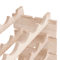 Bottles Wine Rack Stackable Wood Display 8 Tier Wine Storage Shelves Solid Pinewood Wine Holder 5