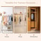 Wooden Clothes Hangers Premium NonSlip Hangers With Swivel Hook Durable SpaceSaving Design Perfect 10