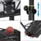 Adjustable Portable Basketball Hoop Outdoor Goals System PVC Backboard With Mobile Base And Wheels 9
