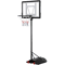 Adjustable Portable Basketball Hoop Outdoor Goals System PVC Backboard With Mobile Base And Wheels 0
