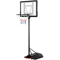 Adjustable Portable Basketball Hoop Outdoor Goals System PVC Backboard With Mobile Base And Wheels 0