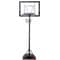 Adjustable Portable Basketball Hoop Outdoor Goals System PVC Backboard With Mobile Base And Wheels 8