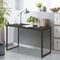 Black Computer Desk For Office Modern Writing Desk For PC Laptop Table For Home And Study 4