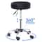 Adjustable Hydraulic Rolling Stool Swivel Tattoo Chair Office Chair Black Swivel Salon Stool Height 8