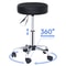 Adjustable Hydraulic Rolling Stool Swivel Tattoo Chair Office Chair Black Swivel Salon Stool Height 8