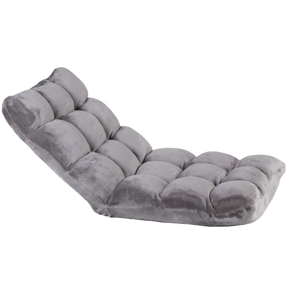 Comfortable Adjustable Floor Chair With Back Support Folding Sofa Chair For Gaming Meditation Offic 2