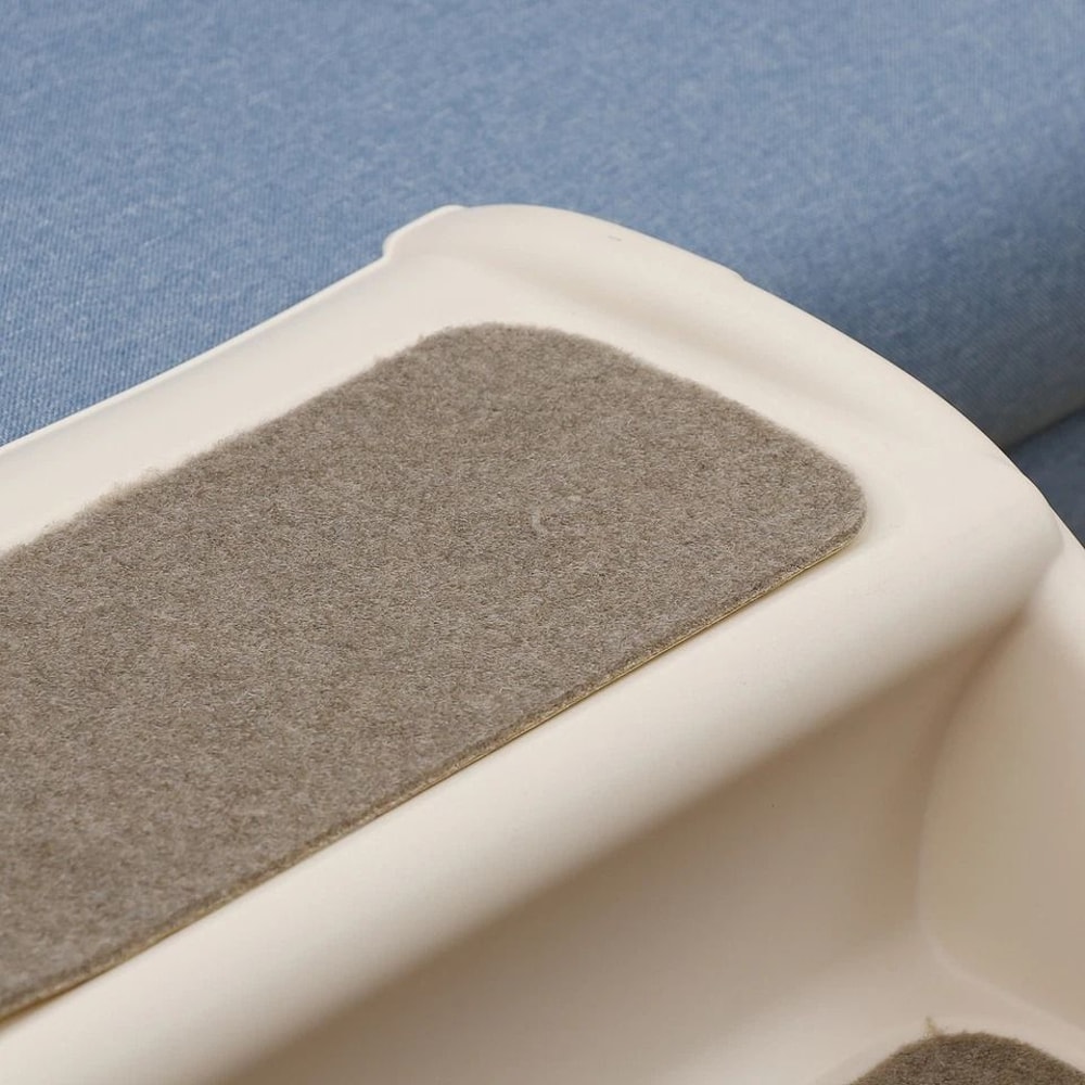 Pet Stairs Foldable NonSlip Dog Steps For High Bed Comfortable Ladder Ramp I 8