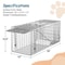 Humane Rodent Raccoon Cage Live Animal Cage Trap With Iron Door Safe For Squirrels Rabbits Skunks 6