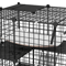Cat Enclosures DIY Tier Cat Cage Indoor Detachable Metal Kennel W Hammock Spacious Stable Pet Cage 11