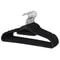 Premium Velvet Hangers NonSlip Clothes Hangers With Swivel Hook Black SpaceSaving Design Perfect Fo