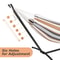 Steel Stand Portable Hammock Set Capacity Heavy Duty Hammock Bed For Travel Outdoor Beach Backyard 6