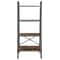Rustic Ladder Shelf Bookcase Tier Storage Rack Plant Flower Stand Modern Industrial Bookshelf Home 4