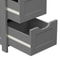 Freestanding Bathroom Storage Cabinet Grey Wood Side Organizer Drawers For Efficient Home Organizat 3