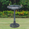 Outdoor Pedestal Bird Bath Vintage Yard Art Garden Decor WeatherResistant Resin Birdbath 0