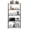 Adjustable Tier Shelves Wire Shelving Unit Space Storage Organizer Heavy Duty Kitchen Rack Black 4