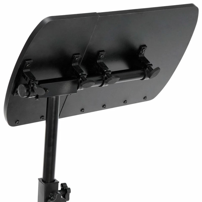 Mobile Adjustable PC Computer Desk Swivel Rolling Laptop Stand Ergonomic Notebook Table With Height 6