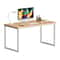 Office Desk Computer Desk Modern Study Writing Desk Natural PC Laptop Table Home Office Desk 8