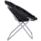 Portable Faux Fur Saucer Chair Folding Saucer Chair For Adults And Kids Cozy Chair For Living Room 6