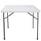 Square Dining Table Plastic Folding Table Portable Folding Card Table For Events And Gatherings 4