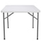 Square Dining Table Plastic Folding Table Portable Folding Card Table For Events And Gatherings 4