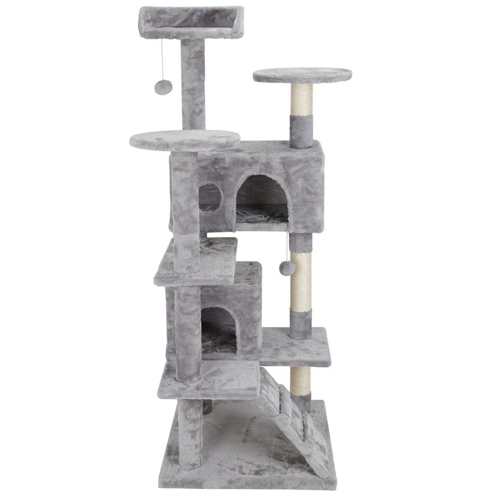 Cat Tree Tower With Multiple Scratching Posts Cozy Condo For Rest Play Large Activity Center For C 3