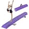 Folding Balance Beam Floor Gymnastics Equipment For Kids NonSlip Base PVC Fabric For Home Use 12