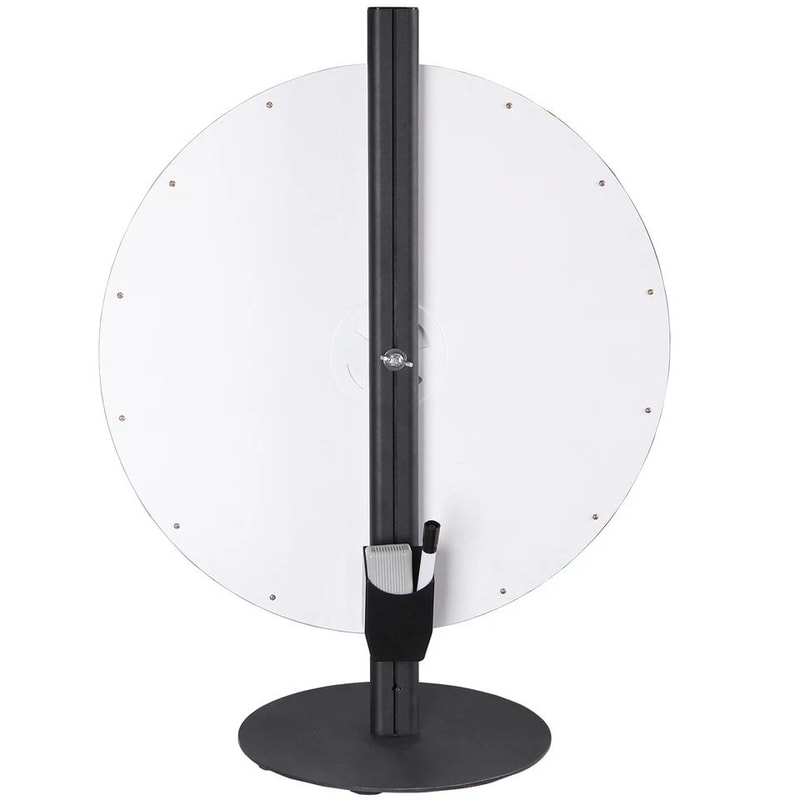 Adjustable Spinning Prize Wheel Slot Acrylic Board With DryErase Marker Eraser Perfect For Trade S 7