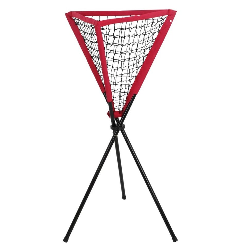 Softball Baseball Tripod Stand Portable Ball Caddy With Bag Perfect For Training Durable Steel Fra 4