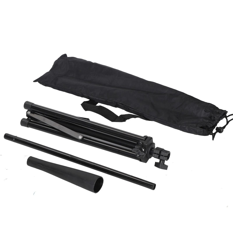 Tripod Batting Tee For BaseballSoftball Adjustable Height Weather Resistant Includes Carry Bag For 7